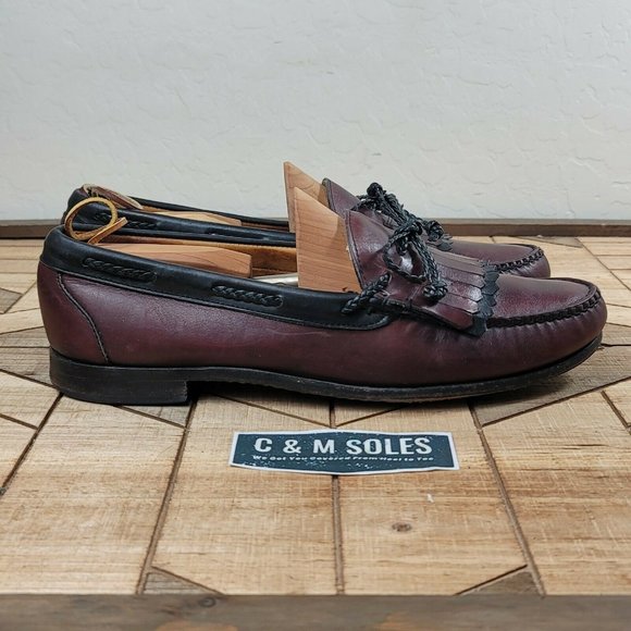 Allen Edmonds Other - Allen Edmonds Woodstock Loafers Burgundy NARROW